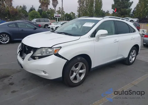 2012 Lexus Rx 350 z USA, uszkodzony, nr VIN 2T2ZK1BA9CC083415